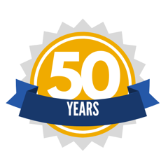 50 Years Milestone Anniversary